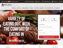 Tablet Screenshot of deliverybite.com